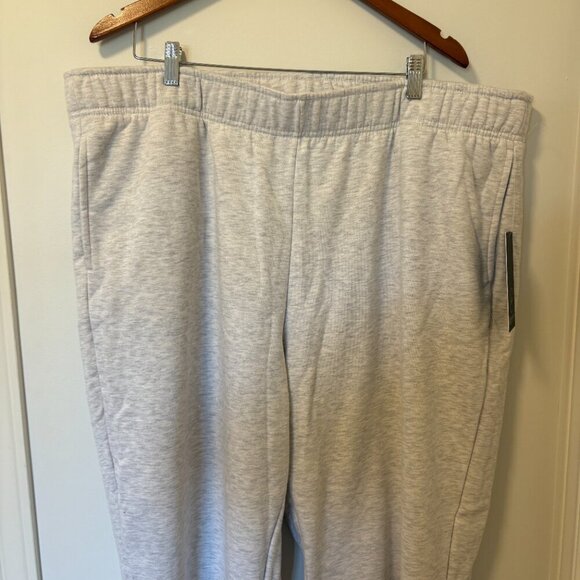90 Degree by Reflex Joggers Sweatpants Grey Lux Fleece Plus Size 3X NWT - Picture 7 of 12